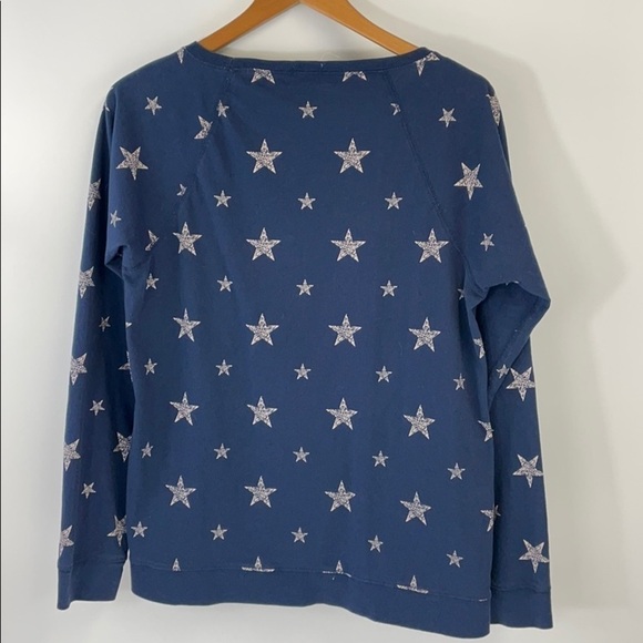 J CREW TOP STARS SZ L - Picture 3 of 9